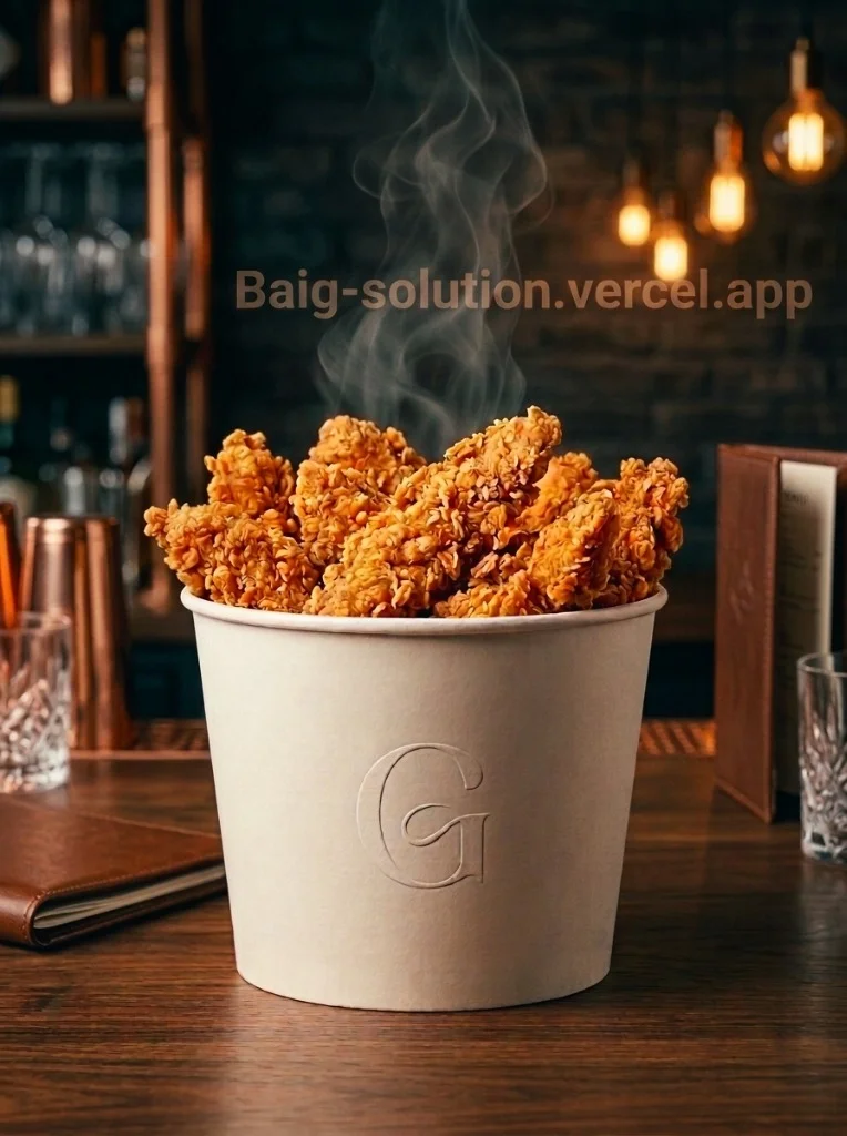 Crispy Fried Chicken Bucket