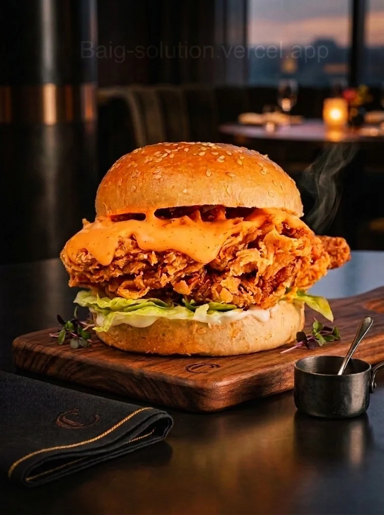 Premium Chicken Burger