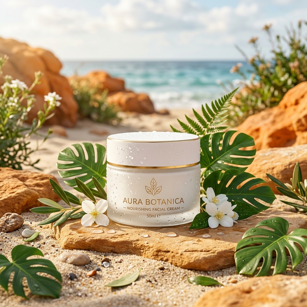 Organic Skincare Jar Shoot